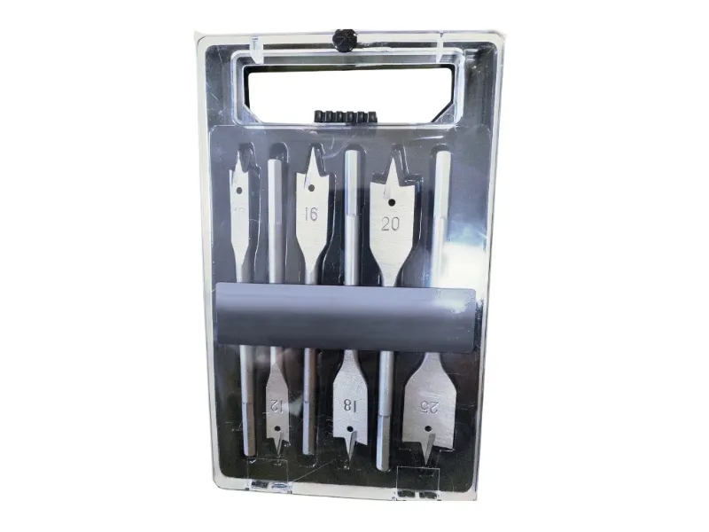 6-teiliges Holz-Flachbit-Set