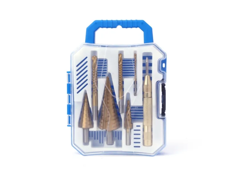 7-teiliges Stufenbohrer- und S&auml;gezahnbohrer-Set
