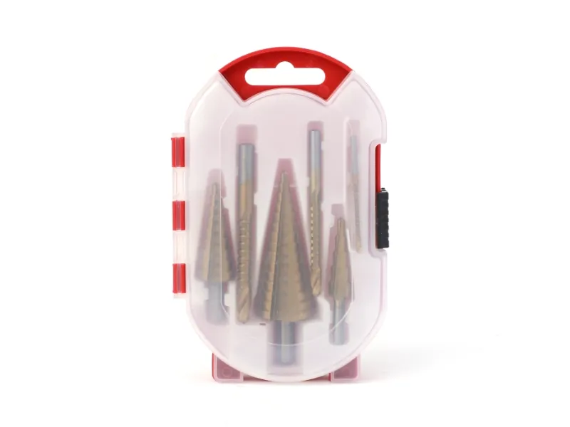 6-teiliges Stufenbohrer- und S&auml;gezahnbohrer-Set