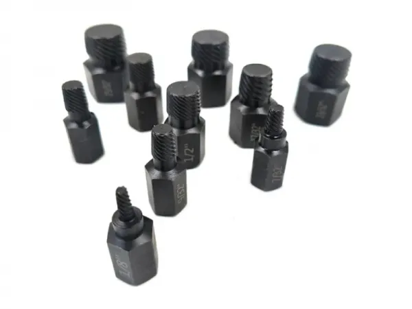 25-teiliges Set zum Entfernen beschädigter Bolzen, Muttern und Schrauben