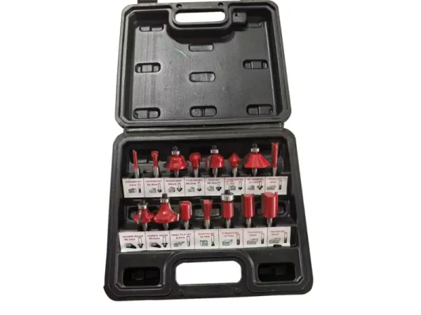 15-teiliges Fräser-Bit-Set