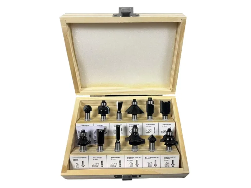 12-teiliges Fräser-Bit-Set