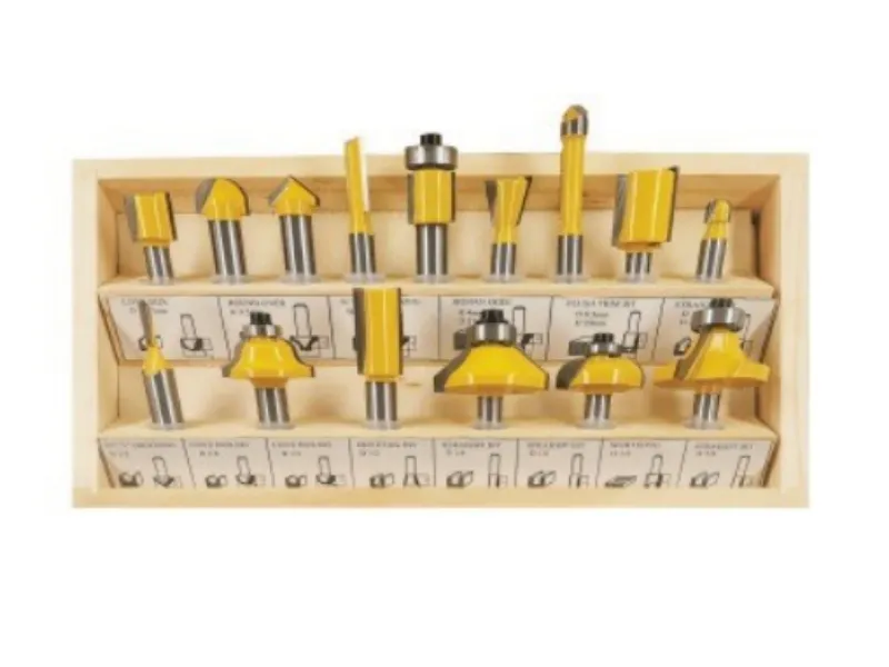 15-teiliges Fräser-Bit-Set