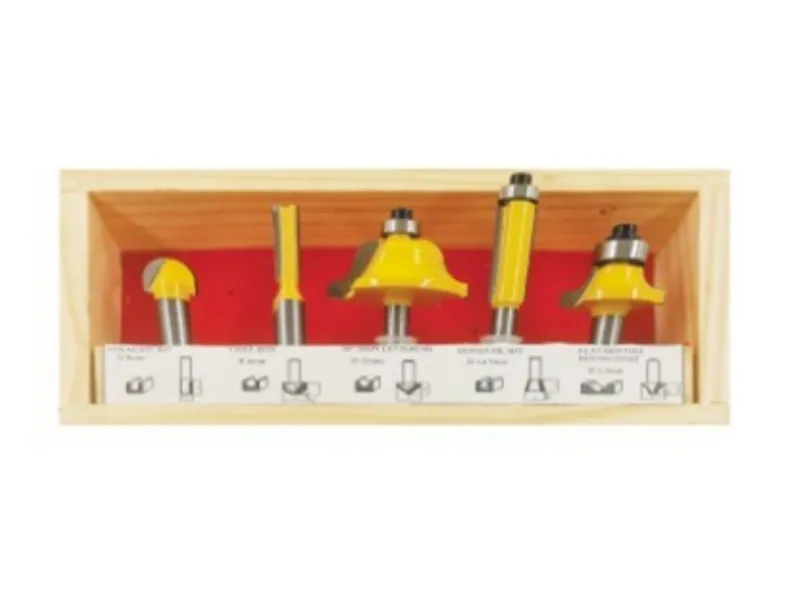 5-teiliges metrisches Fr&auml;ser-Bit-Set