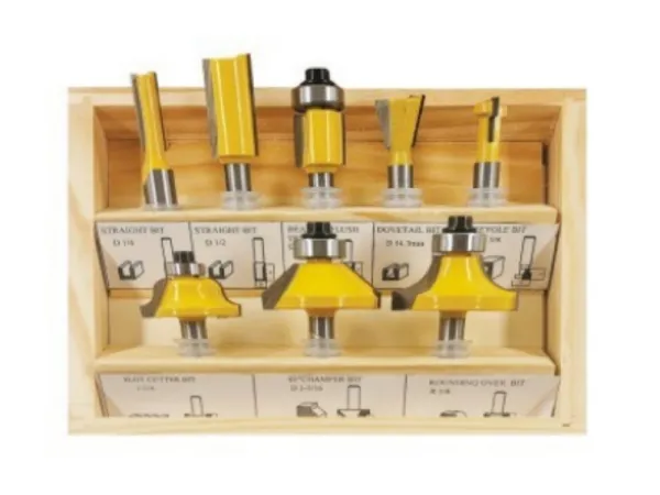 8-teiliges Fräser-Bit-Set