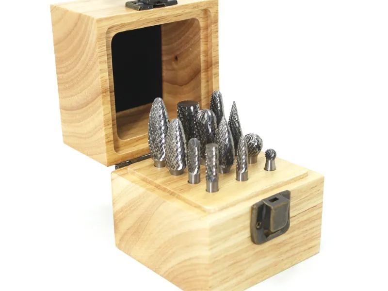 12-teiliges Hartmetallfräser-Set