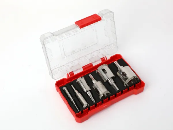 6-teiliges Wandlochsägen-Set