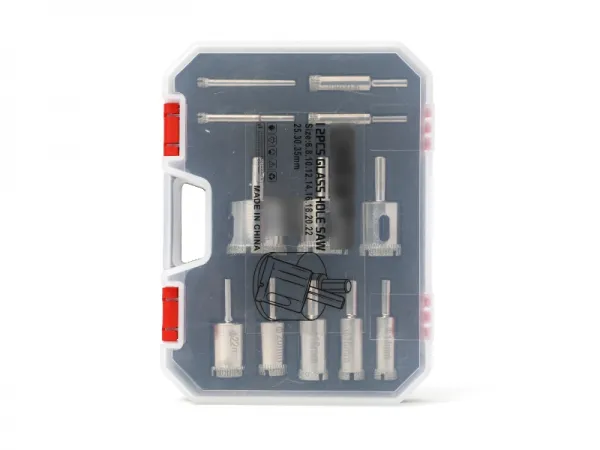 12-teiliges Wandlochsägen-Set