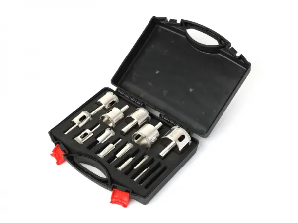 15-teiliges Wandlochsägen-Set