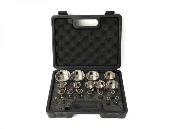 19-teiliges Wandlochsägen-Set