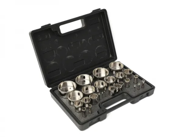 26-teiliges Wandlochsägen-Set