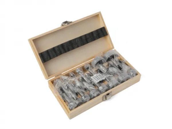 15-teiliges Wandlochsägen-Set