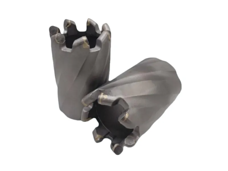 Spiral-Doppelbohrkrone